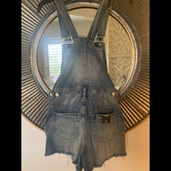 BLANKNYC Short Denim Overall 25 - Picture 3 of 14